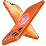 Torras Magnetic Slim Fit For Iphone 17 Pro Case 6.3 Inch Ultra-thin Compatible With Magsafe Lightweight Matte Anti-scratch Hard