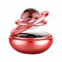 Car Air Freshener Solar Energy Rotating Aromatherapy Diffuser Interior Decoration Accessories Essential Oil Diffuser For Car Home Office Red