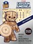 Incredibuilds: Marvel Captain America Incredibot   Kit