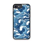 Custom Printed Tpu Cases - Apple Iphone 7 Apple Iphone 8 Apple Iphone Se 2020 Apple Iphone Se 2022 & 39 Tidal Wave& 39