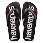 Havaianas Top Logo Ruby Red Flip Flops - 6-7 39-40