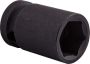 Tork Craft - 15MM 1/2 Drive 6PT Impact Socket - 6 Pack