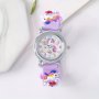 Chic Unicorn Quartz Watch For Girls - Cute Alloy Case Non-waterproof Analog Display With Synthetic Resin Strap