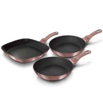 Berlinger Haus – 3-PIECE Frying Pan Set – Rose – BH-6041