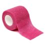 12PCS Pink 7.5CMX4.8M Elastic Sports Self-adhesive Bandages Protecting Fingers Ankles Palms And Shoulders Knee Protection