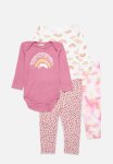 PoP Candy 4 Piece Bodyvest& Legging Set - Dark Pink