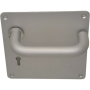 Aluminium Door Handles - Lever - On 150X150 Back Plate