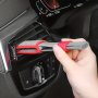 Car Air Conditioner & Dashboard Brush Set - Soft Bristle Double Head Cleaning Supplies For Car Vents & Gaps