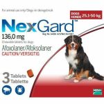 Chewables Tick & Flea Control For XL Dogs - 3 Tablets