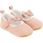 Made 4 Baby Girls Pink Velvet Pumps Soft Sole 0-3M