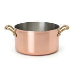 Ballarini Professional 1500 Series Pure Copper Medium Casserole With Lid 24CM