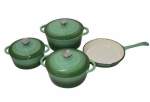 Smte Qsb 7 Piece Cast Iron Potst With Keychain
