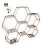 9 Potted Plant Stand Round Plant Shelf 6-TIERED Plant Holder