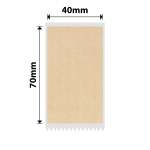 NB743 - - K2 K3 - 40X70MM - 435 Kraft Labels