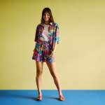 Shorts - Blue Rio Floral - 38 Xlarge