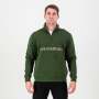 Word Quarter Zip Sweat-military Olive - 3XL