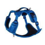 Rogz Utility Large Fanbelt Explore Harness Blue Reflective Waggs Pet Shop
