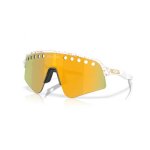 Oakley Sutro Lite Sweep Eyewear - Matte Neon Orange - Prizm Road Black Lenses