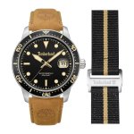 Timberland Peatfield Men's Watch Set With Leather And Fabric Straps