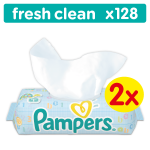 Complete Clean Baby Wipes 2 X 64 Wipes.
