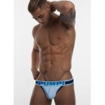 Pump Jock-strap Pale Blue And Black