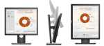 Dell P1917S 19 Monitor Black 1280 X 1024 Display Resolution HD LED Display USB Type-b