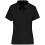Ladies Questana Seamless Golf Shirt – Black