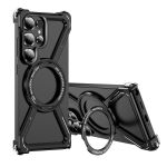 Apollo Metal Aluminum Case Compatible With Galaxy 25 Ultra Black
