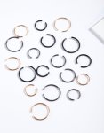 Mixed Metal Faux Piercing Pack