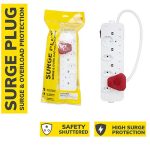 Surge Multi-plug 8 Way With Surge & Overload Protection