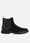 Calvin Klein Eva Mid Chelsea Boot Suede - Black