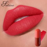 5 Shades Luxurious Lip Stain - Velvet Matte Liquid Lipstick Moisturizing Long-lasting Formula Intense Color Payoff For Luscious