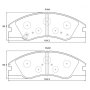 Kbc Brake Pads Front For Kia Cerato - Spares Direct