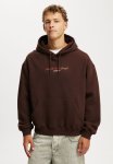 Cotton On Ali Box Fit Hoodie - Dark Oak