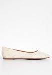 Polo Brenda Monogram Ballet Pump - Off White