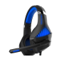 Microlab G6 Pro USB Gaming Headset With Omni-directional Luminous Microphone And 50MM High-precision Drivers And Blue LED Lighting Powered Via USB - Black/blue Colour