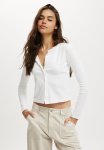 Cotton On Scarlet Pointelle Cardi - White