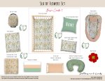 Cot Duvet Bedding Sea Of Flowers Set