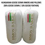 Simon Baker Hungarian Goose Down Duvet Inner - Super King 90 10 - Super King 90% Goose Down 10% Goose Feather