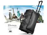 Top Travel Trolley Bag - Black