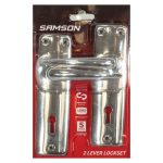 Samson Lockset Key 2 Lever Sabs - Chrome Plated