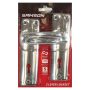 Samson Lockset Key 2 Lever Sabs - Chrome Plated