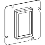 51025 5S 1-G 1 4" Raised 5S Steel Device Ring