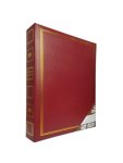 Vintage Photo Album Burgundy 300 Pockets