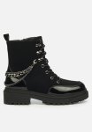 CURE1 Biker Boot - Black