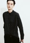 Shirt - Black & Spotted