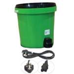 Smte Element Heating Bucket Urn Geyser 10LT Green With Keychain