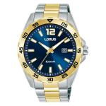 LORUS Sports Men's Quartz Watch Dark Blue Sunray Dial