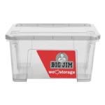 4L Storage Box Clear Storage Box