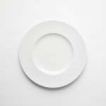- White Impressed Side Plate